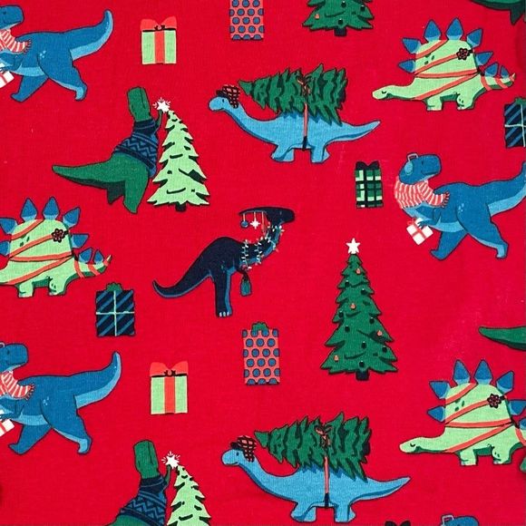 Wondershop Christmas Dinosaur PJ Shirt - Picture 2 of 2